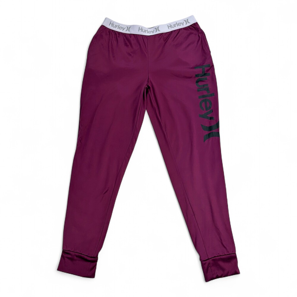 Hurley‎ Women's Plum Logo Joggers Size M - Athletic Track Pants